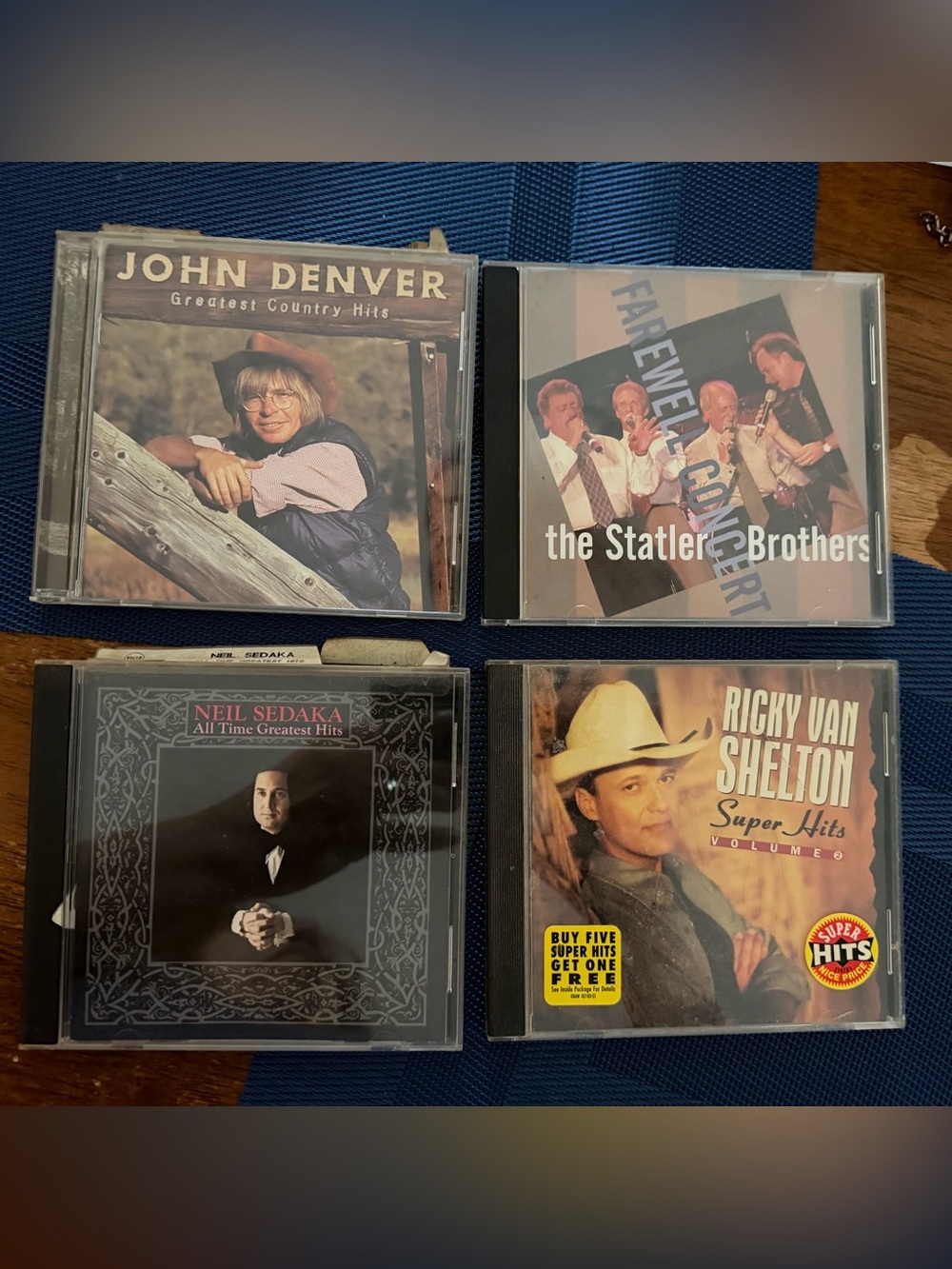 Lot of country cd’s